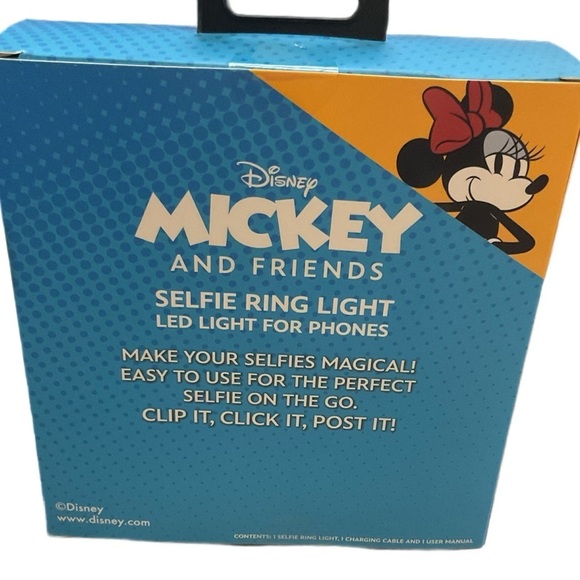 Disney Minnie Mouse Selfie Ring Light Phone